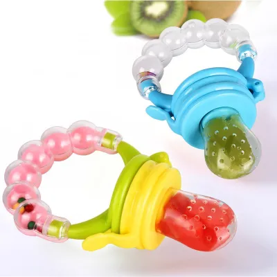 Baby Feeding Silicone Fresh Food Fruit Feeder (1 pc)